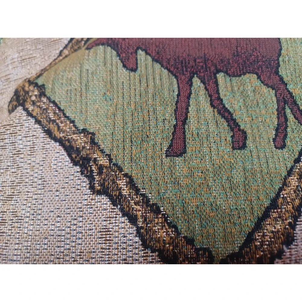 Bob Timberlake VTG Moose Tapestry 16